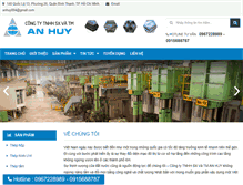 Tablet Screenshot of congtyanhuy.com